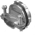 HALEX/SCOTT FETZER Clamp Connector, Twin Screw, Zinc, 1-In.