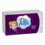 PUFFS Puffs 35669 Non-Lotion Facial Tissue, 8.4 in L, 8.2 in W CLEANING & JANITORIAL SUPPLIES PUFFS