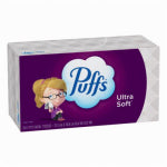 PUFFS Puffs 35669 Non-Lotion Facial Tissue, 8.4 in L, 8.2 in W CLEANING & JANITORIAL SUPPLIES PUFFS   