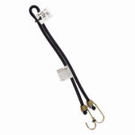 KEEPER Keeper A06182Z Heavy-Duty Bungee Cord, 32 in L, Rubber, Black, Hook End AUTOMOTIVE KEEPER