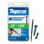 ITW BRANDS 1/4" x 1-3/4" STAR HEAD SCREW ANCHOR 75-Ct. HARDWARE & FARM SUPPLIES ITW BRANDS
