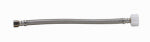 FLUIDMASTER INC 16-In. Toilet Connector, Braided Stainless Steel, 3/8 Compression x 7/8-In. Female Ballcock Thread