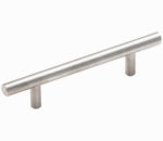 AMEROCK Bar Cabinet Pull, Sterling Nickel, 3-3/4 In.