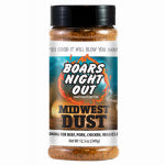 BOARS NIGHT OUT Boar's Night Out Championship BBQ Series OW86540 BBQ Rub, Midwest Dust, 12.3 oz OUTDOOR LIVING & POWER EQUIPMENT BOARS NIGHT OUT