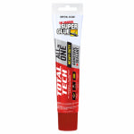 PACER TECHNOLOGY Super Glue Total Tech Adhesive / Sealant, Clear, 4.2 oz.Tube