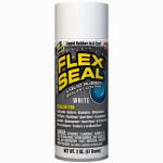 FLEX SEAL Flex Seal FSWHTMINI Rubberized Spray Coating, White, 2 oz HOUSEWARES FLEX SEAL   