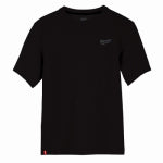 MILWAUKEE ELECTRIC TOOL CORP Freeflex Hybrid Work Shirt, Black, 2XL