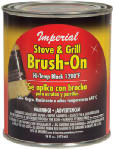 IMPERIAL Imperial CH0134 Stove and Grill Paint, Liquid, Black, Solvent, 16 fl-oz Can OUTDOOR LIVING & POWER EQUIPMENT IMPERIAL