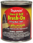 IMPERIAL Imperial CH0134 Stove and Grill Paint, Liquid, Black, Solvent, 16 fl-oz Can