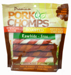SCOTT PET Dog Treats, Premium Pork Skin Twistz, 12-Ct.
