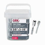 ITW BRANDS GRK TOP STAR 3/8" x 3-1/8" Screws 100-Ct.