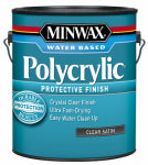 MINWAX COMPANY, THE Polycrylic Protective Finish, Satin Clear, 1-Gallon