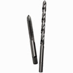 CENTURY DRILL & TOOL CO INC Fractional Tap & Drill Bit Set, 1/4-28 National Fine, #3, 2-Pc.