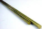 K & S PRECISION METALS Solid Brass Rod, 1/32 x 12-In., 5-Pk. HARDWARE & FARM SUPPLIES K & S PRECISION METALS   