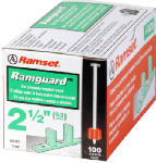 RAMSET Ramset 1516E Ramguard Pin, 0.145 in Dia Shank, 2-1/2 in L, Steel, Zinc-Plated HARDWARE & FARM SUPPLIES RAMSET