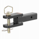 CURT Curt 45821 Ball Mount, 1 in Dia Hitch Ball, Steel Hitch Ball, Gloss Black Powder-Coated AUTOMOTIVE CURT