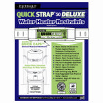 SHARKBITE/CASH ACME Quick Strap Deluxe Water Heater Bracing System