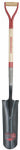 RAZOR-BACK Razor-Back 2597400 Drain Spade, 5-3/4 in W Blade, Steel Blade, Wood Handle, D-Shaped Handle, 30 in L Handle LAWN & GARDEN RAZOR-BACK