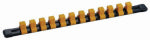 BLACK & DECKER/DEWALT 1/2-In. Drive Socket Storage Clip Rail, 14 In. Long
