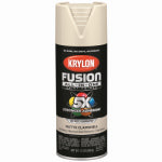 KRYLON DIVERSIFIED BRANDS Fusion All-In-One Spray Paint + Primer, Matte Clamshell, 12-oz. PAINT KRYLON DIVERSIFIED BRANDS