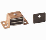 AMEROCK Magnetic Cabinet Catch, Wood Grain, 2-1/16 In.