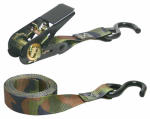 KEEPER Keeper 03508-V Tie-Down, 1 in W, 8 ft L, Camouflage, 400 lb, S-Hook End Fitting AUTOMOTIVE KEEPER   