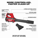 MILWAUKEE ELECTRIC TOOL CORP M12 Cordless Compact Spot Blower, TOOL ONLY