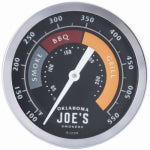 CHAR-BROIL Smoker Thermometer, Stainless Steel, 3 In. OUTDOOR LIVING & POWER EQUIPMENT CHAR-BROIL
