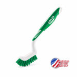 THE LIBMAN COMPANY Libman 18 Tile and Grout Brush, 7/8 in L Trim, Pet, 3-1/2 in W Brush, 9.88 in OAL, Green/White CLEANING & JANITORIAL SUPPLIES THE LIBMAN COMPANY