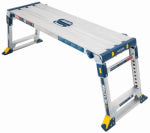 WERNER LADDER COMPANY Werner Aluminum Pro Work Adjustable Platform With 300 Lb. Load Capacity