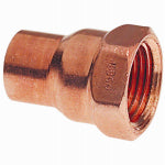 NIBCO INC. Elkhart Products 103 Series 30180 Pipe Adapter, 1-1/2 in, Sweat x FNPT, Copper PLUMBING, HEATING & VENTILATION NIBCO INC.