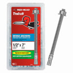 ITW BRANDS 1/2" x 7" Hot Dipped Galvanized Wedge Anchor 10-Ct. HARDWARE & FARM SUPPLIES ITW BRANDS