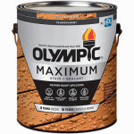 OLYMPIC/PPG ARCHITECTURAL FIN Maximum Stain & Sealant in One, Transparen, Cedar Natural Tone, 1-Gallon PAINT OLYMPIC/PPG ARCHITECTURAL FIN