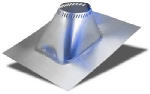 SELKIRK CORPORATION Sure-Temp 6-Inch Adjustable Roof Flashing, 2/12 to 6/12 Pitch