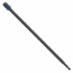 BOSCH Bosch DQCE1012 Spade Bit Extension, Quick-Change Impact Drive, 1/4 in Shank, Hex Shank, 12 in L, Steel