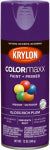 KRYLON DIVERSIFIED BRANDS COLORmaxx Spray Paint + Primer, Gloss Rich Plum, 12-oz.