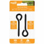 ASSA ABLOY AMERICAS RESIDENTIALI NC Lag Screw Eye, 3/16 x 3 In.
