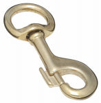 ASSA ABLOY AMERICAS RESIDENTIALI NC Bolt Snap, Solid Bronze, 1-1/4 x 5 In.