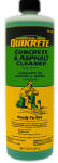 QUIKRETE Quikrete 860114 Concrete and Asphalt Cleaner, Liquid, Detergent, Blue, 1 qt, Bottle PAINT QUIKRETE