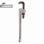 MILWAUKEE ELECTRIC TOOL CORP Aluminum Pipe Wrench, 24 In. TOOLS MILWAUKEE ELECTRIC TOOL CORP