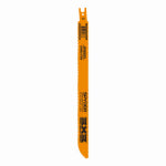 J S PRODUCTS 3X3 Double-Sided Reciprocating Saw Blade, Bi-Metal, 8/12 TPI, 10 In. TOOLS J S PRODUCTS