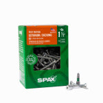 SPAX #8 x 1-1/2" Exterior Flat Head Wood Deck Screws  Construction Torx T-Star Plus (195 EA) 1 LB