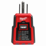 MILWAUKEE ELECTRIC TOOL CORP GFCI Receptable Tester