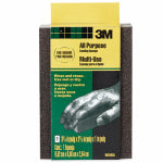 3M 3M 908 Sanding Sponge, 3-3/4 in L, 2-5/8 in W, Fine, Medium, Aluminum Oxide Abrasive PAINT 3M