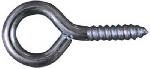 ASSA ABLOY AMERICAS RESIDENTIALI NC Screw Eye, #0 Large, Zinc-Plated, 2-7/8 In.