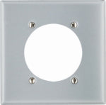 LEVITON MFG CO ALUM RANG/DRY WALLPLATE