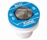 BUSSMANN Bussmann S-20 Plug Fuse, 20 A, 125 V, 10 kA Interrupt, Low Voltage, Time Delay Fuse ELECTRICAL BUSSMANN