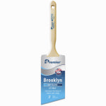 PREMIER PAINT ROLLER Premier Brooklyn 17293 Paint Brush, 3 in W, Angle Sash Brush, 3 in L Bristle, Polyester Bristle PAINT PREMIER PAINT ROLLER   
