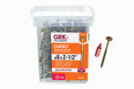 ITW BRANDS GRK Cabinet #8 x 2-1/2" Screws 330-Ct.