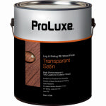 PPG PROLUXE Resin Enhanced Wood Finish, Transparent Satin, Dark Oak, 1-Gallon